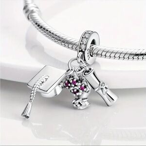 925 Graduation Charm For Bracelet’s